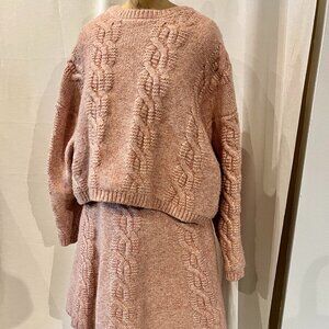 Light Pink Sweater Set